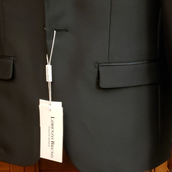 Lorenzo Bruno Italian Design 3-PC Suit Size 36S - Picture 3 of 8